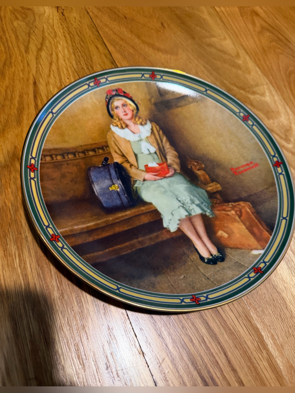 Norman Rockwell A Young Girl’s Dream Collector Plate | # 11507C
